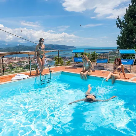 Villa Le Palme-Pool, Garden, Terrace & Sea View Villa