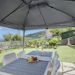 Le Palme-pool, Garden, Terrace & Sea View Villa La Spezia