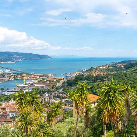 ヴィラ Le Palme Swimming-pool & Relax In The Gulf Of Poets *