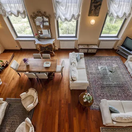 Le Palme-pool, Garden, Terrace & Sea View Villa La Spezia