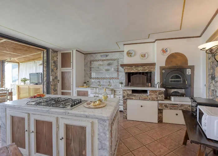 Le Palme-pool, Garden, Terrace & Sea View Villa